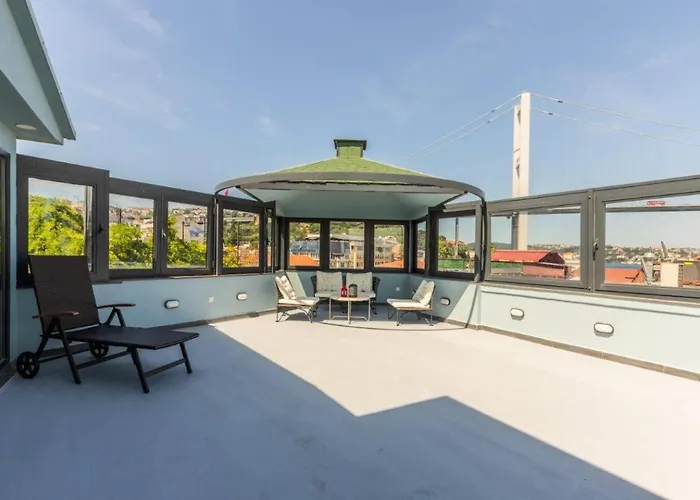 Apartmán Gorgeous Airy 2bd2bath Bosphorus Views! #358 Istanbulská provincie