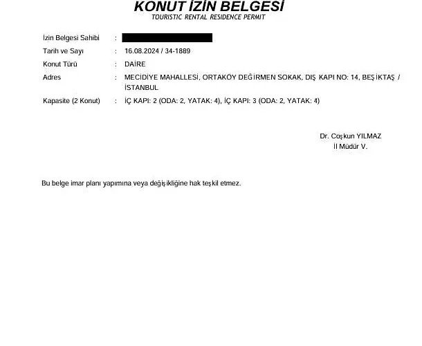 דירה Gorgeous Airy 2bd2bath Bosphorus Views! #358 איסטמבול